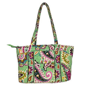 Vera Bradley Tutti Fruiti Quilted Cotton Tote Bag/Shoulder Bag